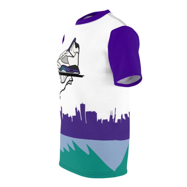 Shirt to Match Jordan 5 Grape 2025 "Now Serving Over The Chi" - Image 4