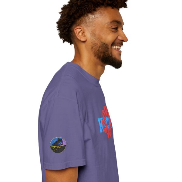 Shirt to Match Jordan 8 Aqua GourmetKickz Embroidered and Logo Shirt in Grape - Image 4