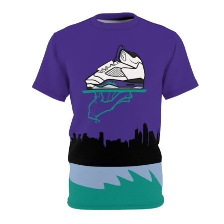 Shirt to Match Jordan 5 Grape 2025 "Now Serving Over The Chi" V3
