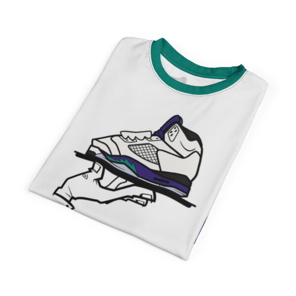 Shirt to Match Jordan 5 Grape 2025 "Now Serving Over The Chi" V2 - Image 6