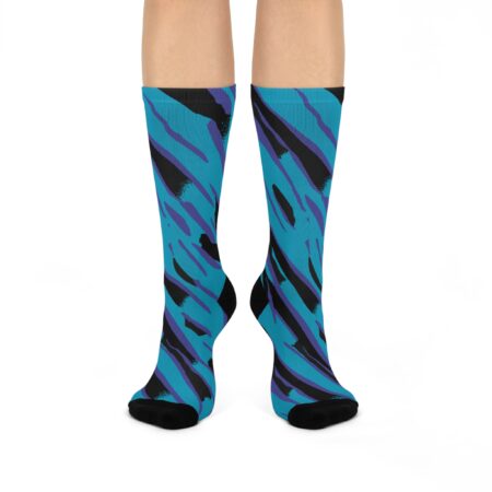 Socks to Match Jordan 8 Aquas MidSole GourmetSockz