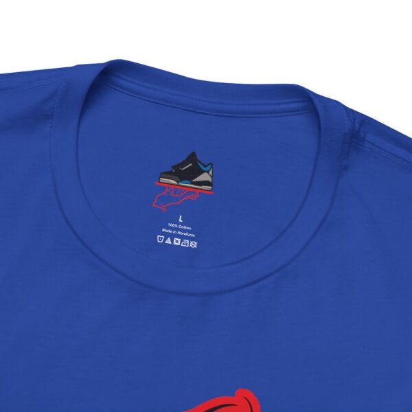 Shirt to Match Jordan 3 Rare Air Sole CHiEF Cotton Graphic in Blue - Image 5