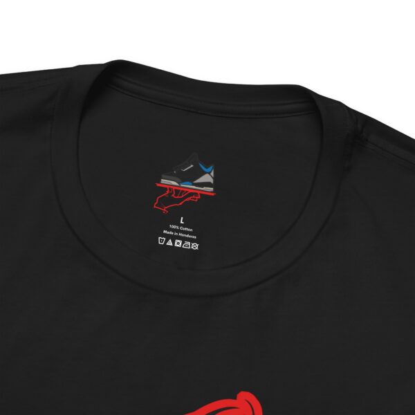 Shirt to Match Jordan 3 Rare Air Sole CHiEF Cotton Graphic in Black - Image 5