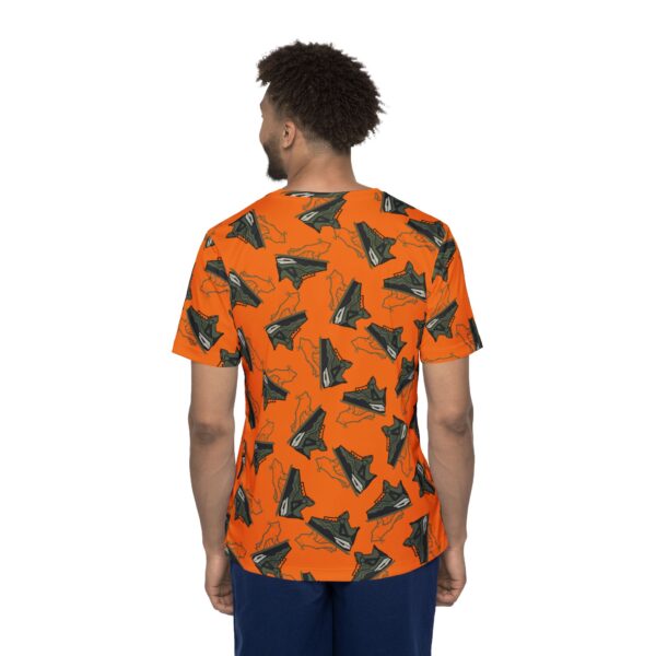 Shirt to Match Jordan 4 Undefeated 2025 Now Serving and Serving and Serving in Clementine - Image 5