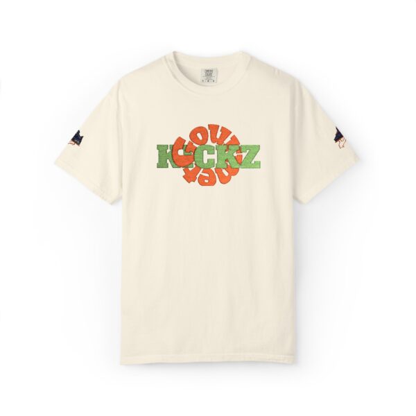 Shirt to Match Jordan 4 UNDFTD GourmetKickz Branded Embroidered T-Shirt in Ivory