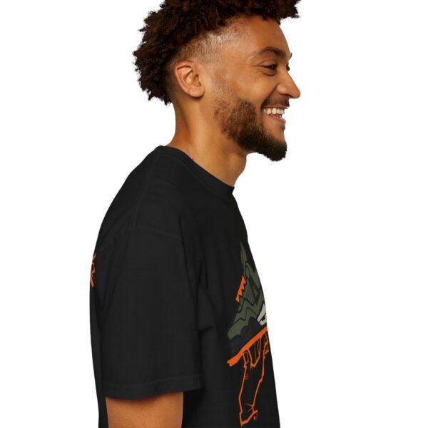 Shirt to Match Jordan 4 Undefeated Now Serving Graphic Tee in Black - Image 6