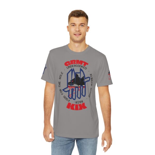 Shirt to Match Jordan 4 Rare Air GRMTKIX Still Kickin' Branded Slogan in Grey - Image 3