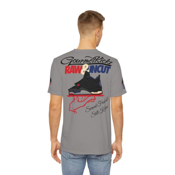 Shirt to Match Jordan 4 Rare Air GRMTKIX Still Kickin' Branded Slogan in Grey - Image 4