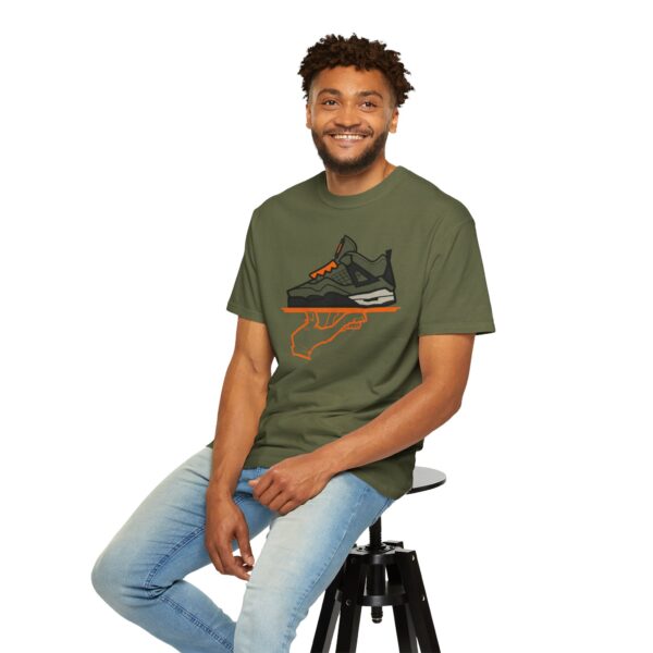 Shirt to Match Jordan 4 Undefeated Now Serving Graphic Tee in Hemp - Image 6