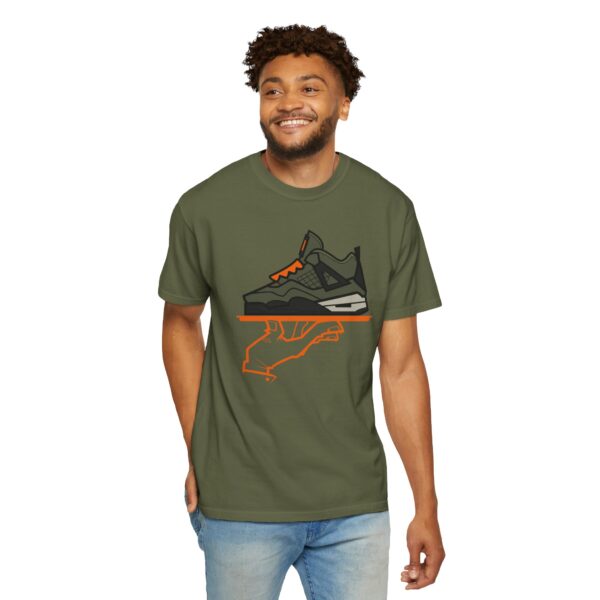 Shirt to Match Jordan 4 Undefeated Now Serving Graphic Tee in Hemp - Image 4