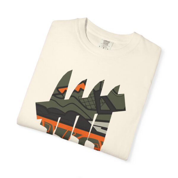 Shirt to Match Jordan 4 Undefeated Always Served rAIR x Now Serving Tee in Ivory - Image 3