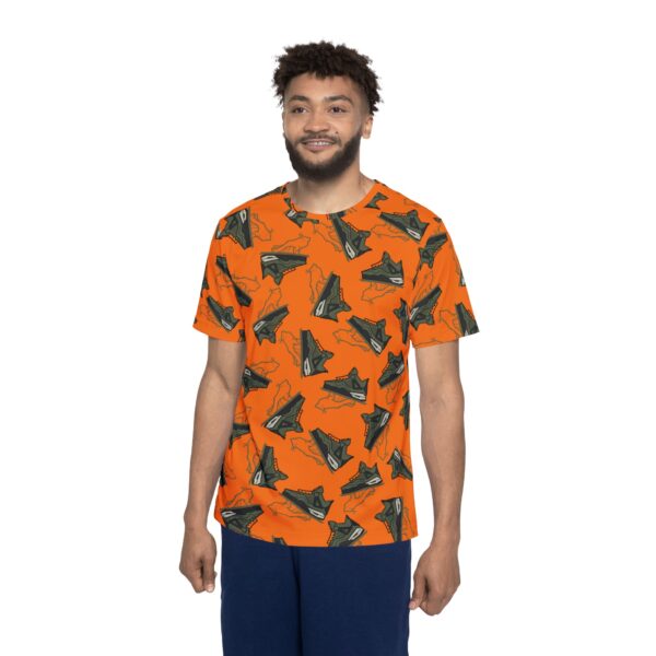 Shirt to Match Jordan 4 Undefeated 2025 Now Serving and Serving and Serving in Clementine - Image 4