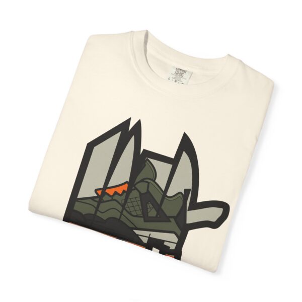 Shirt to Match Jordan 4 Undefeated Always Served rAIR x Now Serving Tee in Ivory - Image 3