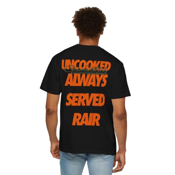 Shirt to Match Jordan 4 Undefeated Always Served rAIR x Now Serving Tee in Black - Image 5