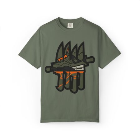 Shirt to Match Jordan 4 Undefeated Always Served rAIR x Now Serving Tee in Moss