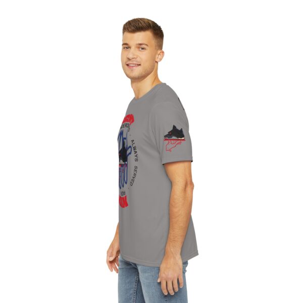 Shirt to Match Jordan 4 Rare Air GRMTKIX Still Kickin' Branded Slogan in Grey - Image 5