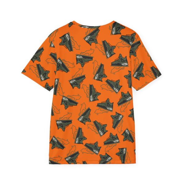 Shirt to Match Jordan 4 Undefeated 2025 Now Serving and Serving and Serving in Clementine - Image 2