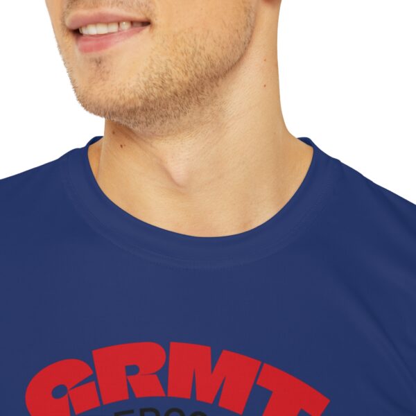 Shirt to Match Jordan 4 Rare Air GRMTKIX Still Kickin' Branded Slogan in Blue - Image 8