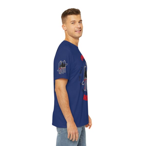 Shirt to Match Jordan 4 Rare Air GRMTKIX Still Kickin' Branded Slogan in Blue - Image 6