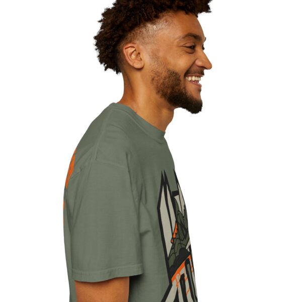 Shirt to Match Jordan 4 Undefeated Always Served rAIR x Now Serving Tee in Moss - Image 6