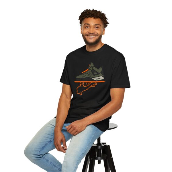 Shirt to Match Jordan 4 Undefeated Now Serving Graphic Tee in Black - Image 7