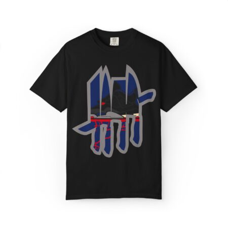 Shirt to Match Jordan 4 Rare Air Raw & Uncut by GourmetKickz in Black
