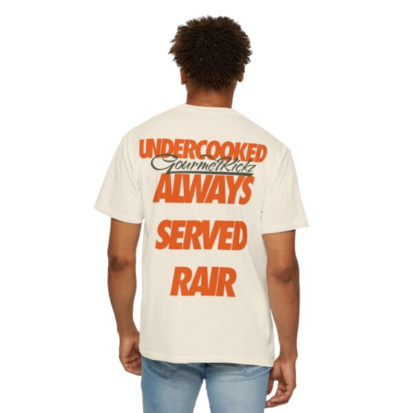 Shirt to Match Jordan 4 Undefeated Always Served rAIR x Now Serving Tee in Ivory - Image 5