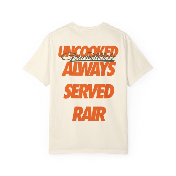 Shirt to Match Jordan 4 Undefeated Always Served rAIR x Now Serving Tee in Ivory - Image 2