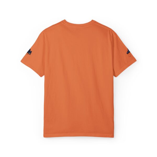 Shirt to Match Jordan 4 UNDFTD GourmetKickz Branded Embroidered T-Shirt in Burnt Orange - Image 2