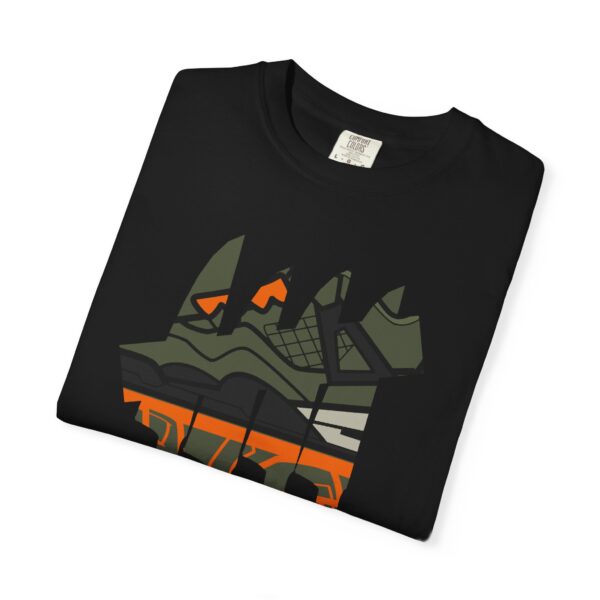 Shirt to Match Jordan 4 Undefeated Always Served rAIR x Now Serving Tee in Black - Image 3