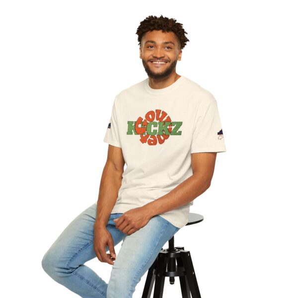Shirt to Match Jordan 4 UNDFTD GourmetKickz Branded Embroidered T-Shirt in Ivory - Image 6