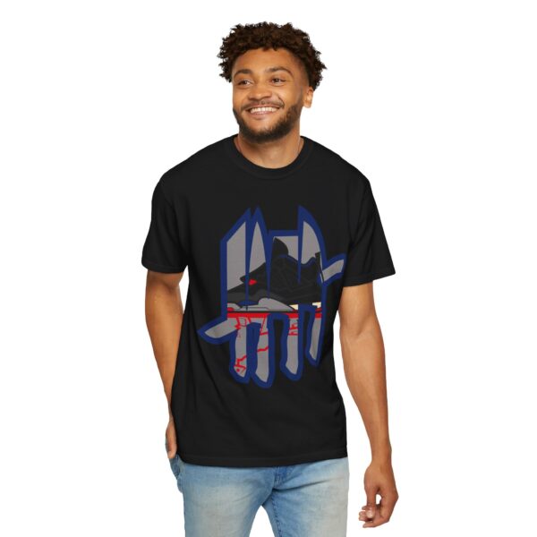Shirt to Match Jordan 4 Rare Air Always Served rAIR x Now Serving Tee in Black - Image 4