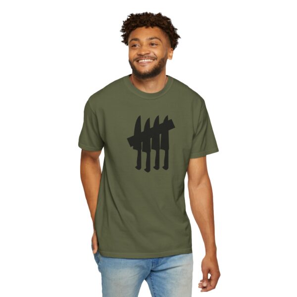 Shirt to Match Jordan 4 Undefeated Always Served Rair Tee in Hemp - Image 4