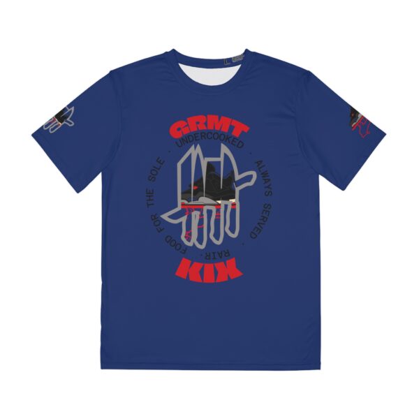 Shirt to Match Jordan 4 Rare Air GRMTKIX Still Kickin' Branded Slogan in Blue