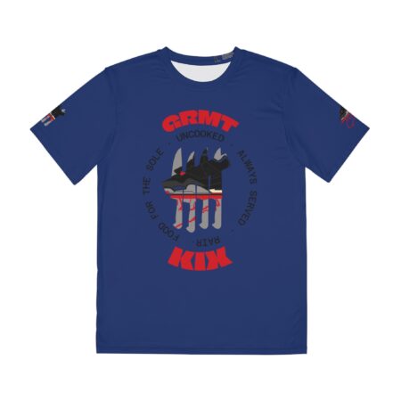 Shirt to Match Jordan 4 Rare Air GRMTKIX Still Kickin' Branded Slogan in Blue