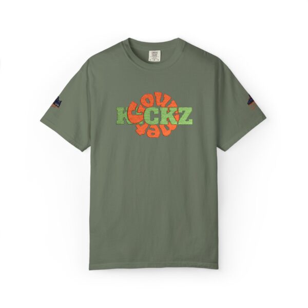 Shirt to Match Jordan 4 UNDFTD GourmetKickz Branded Embroidered T-Shirt in Moss