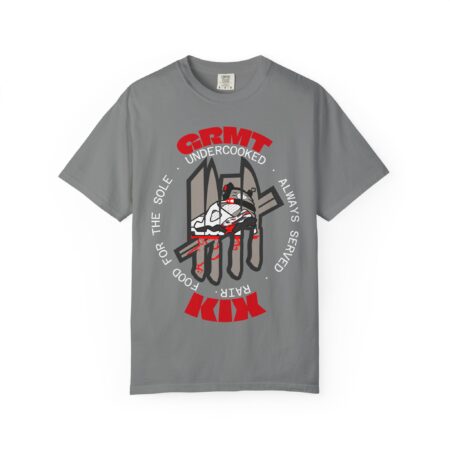 Shirt to Match Jordan 8 Bugs Bunny 2025 GRMTKIX Still Kickin' Branded Slogan in Grey Cotton