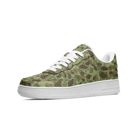 Custom Frogskin Camo Lowtop Generic Sneaker Similar to AF1 Low